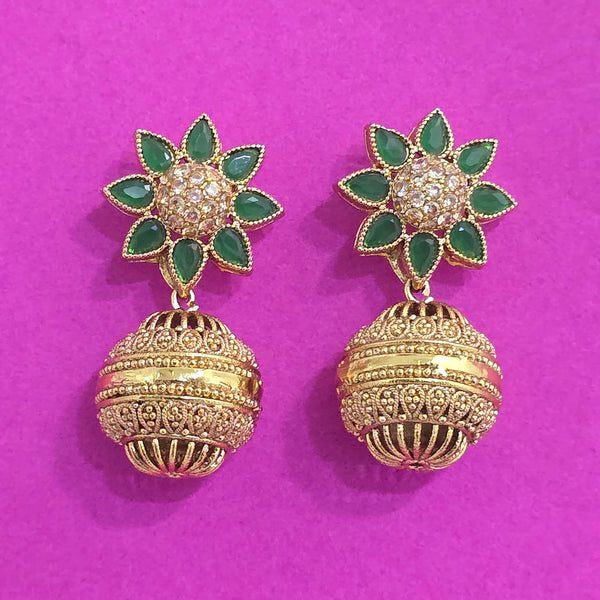 227619 Antique Classic Earring With Gold Plating