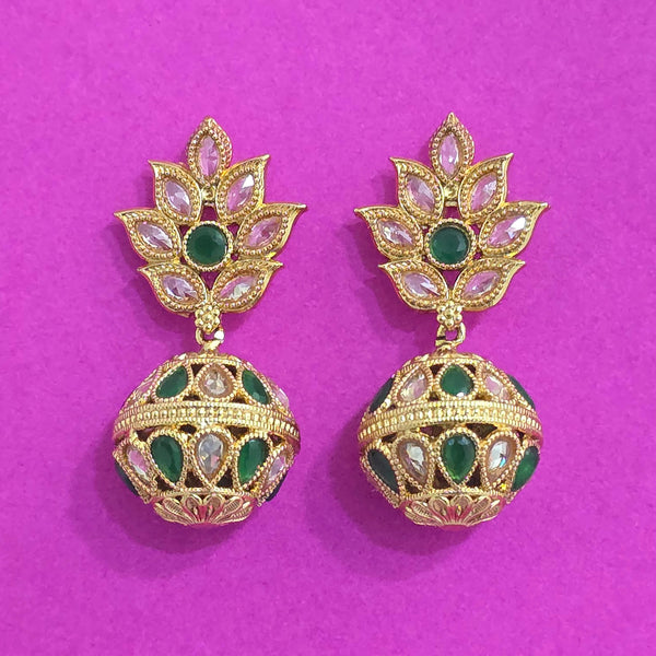 227620 Antique Classic Earring With Gold Plating
