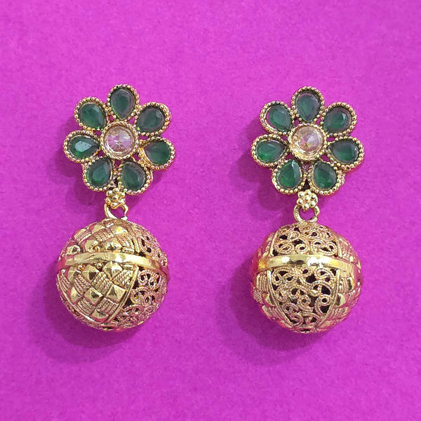 227630 Antique Classic Earring With Gold Plating