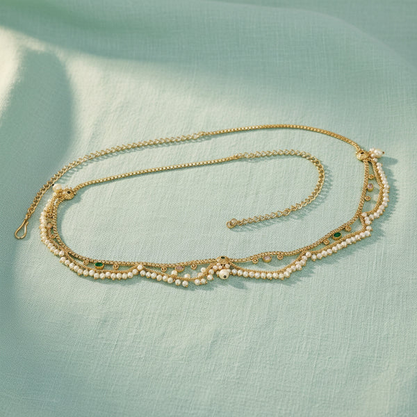 227725 Antique Classic Belt With Gold Plating