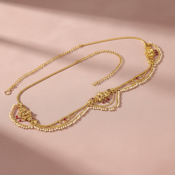 227895 Antique Classic Belt With Gold Plating