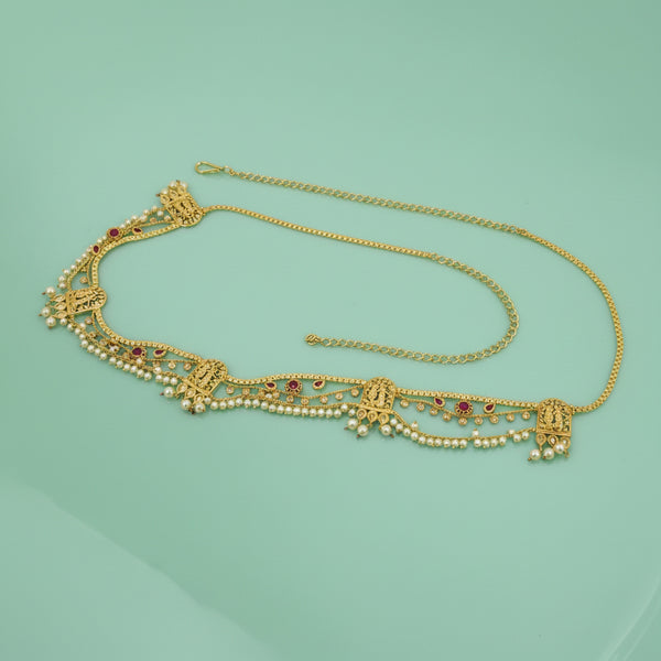 227896 Antique Delicate Belt With Gold Plating