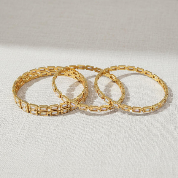 228811 Antique Classic Bangles With Gold Plating