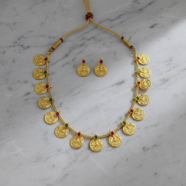228879 Antique Classic Necklace With Gold Plating