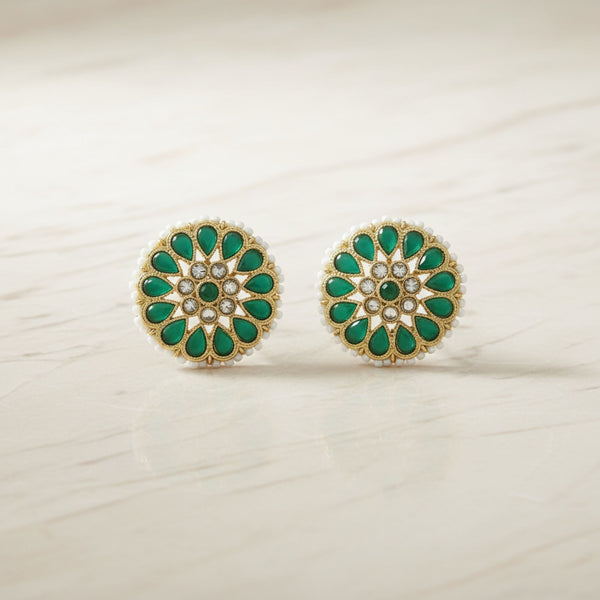 229361 Antique Tops With Mehndi Plating