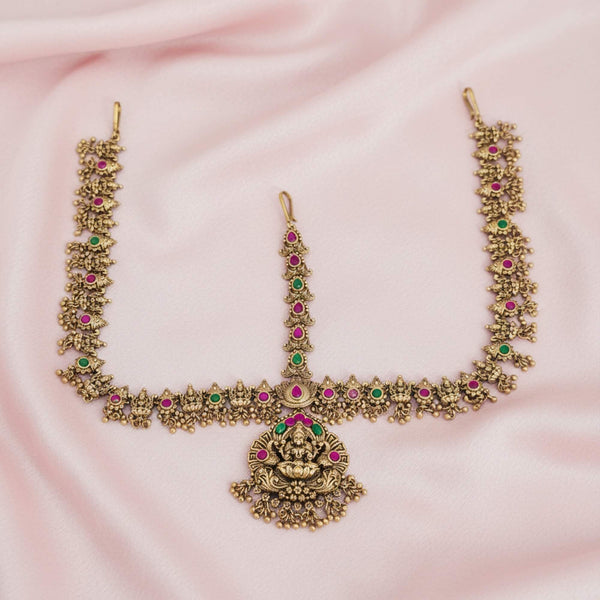 229413 Antique Classic Damini With Matte Gold Plating