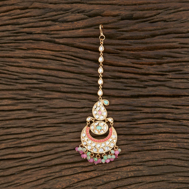 Kundan Chand Tikka With Gold Plating 301340