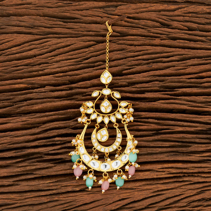 Kundan Chand Tikka With Gold Plating 301381