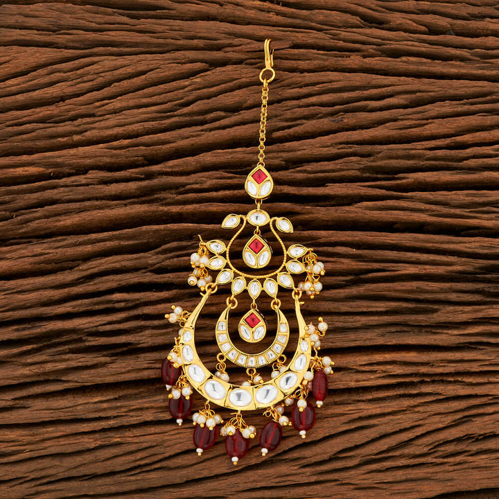 Kundan Chand Tikka With Gold Plating 301381