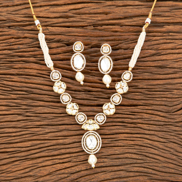 Kundan Classic Necklace With Gold Plating 302132