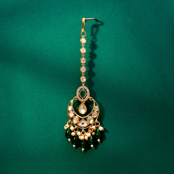 Kundan Chand Tikka With Gold Plating 302433