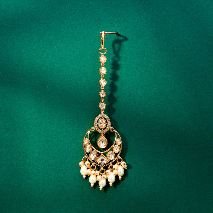 Kundan Chand Tikka With Gold Plating 302433