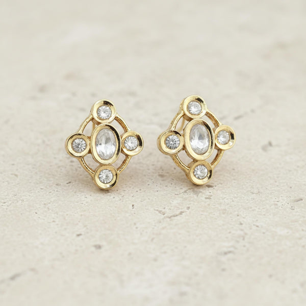 303251 Kundan Tops With Carat Gold Plating