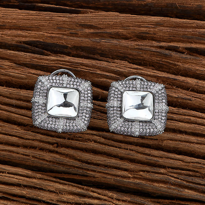 Kundan Nano Stone Tops With Black Plating 351477