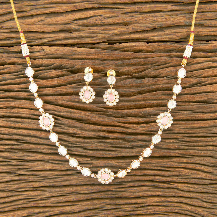 Kundan Classic Necklace With Gold Plating 351617