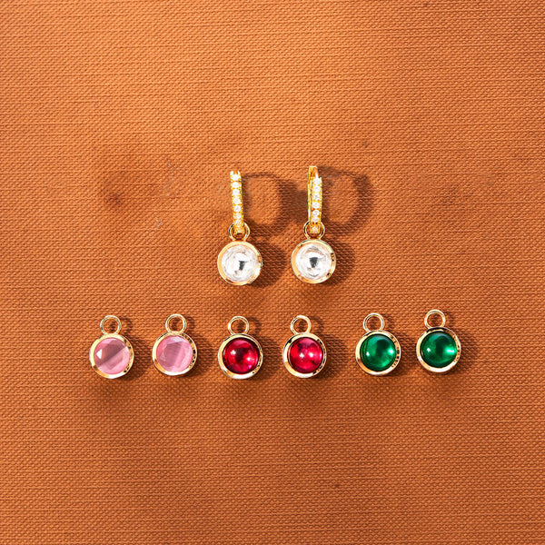 Kundan Changeable Bali With Gold Plating 351842