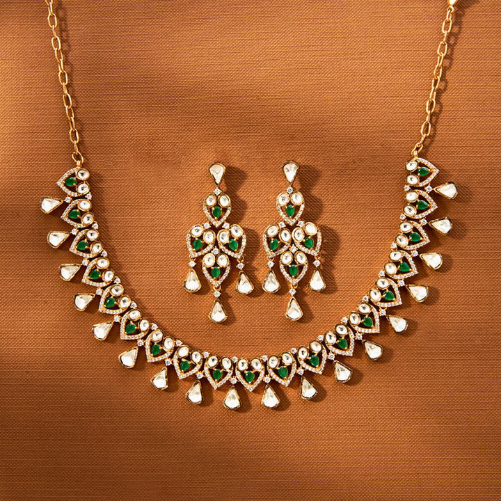 Kundan Classic Necklace With Gold Plating 351858