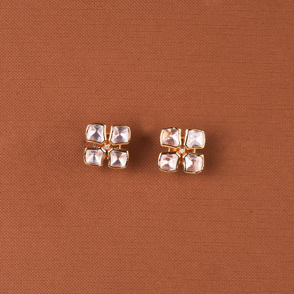 352192 Kundan Classic Tops With Gold Mehndi Plating