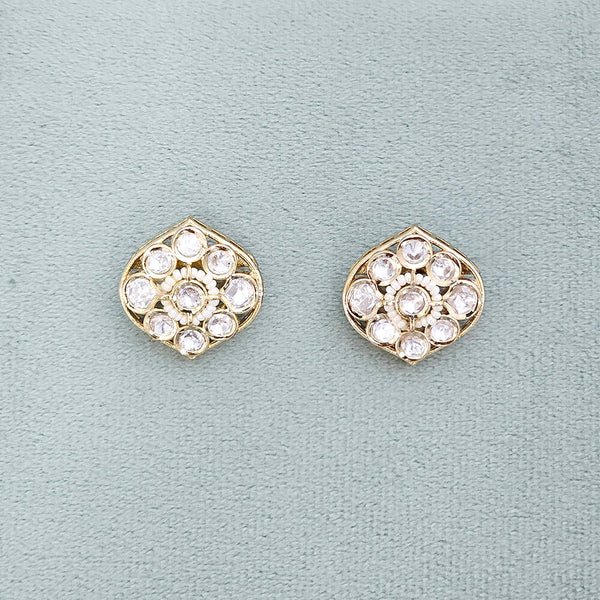 352220 Kundan Classic Tops With Gold Plating