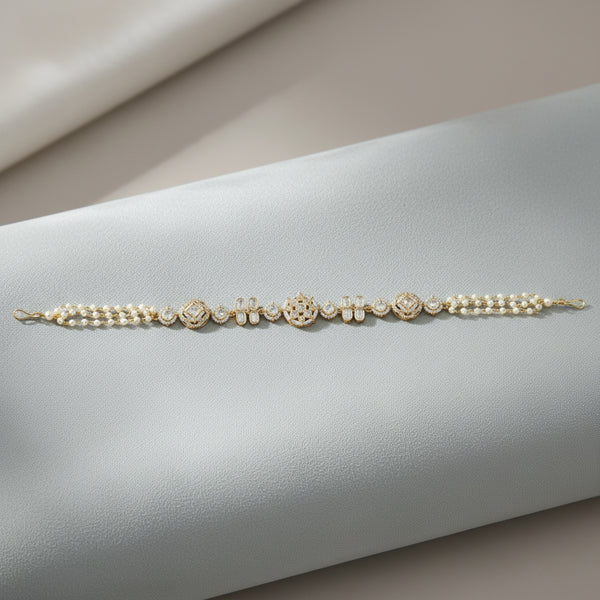 352664 Kundan Classic Shishful With Carat Gold Plating