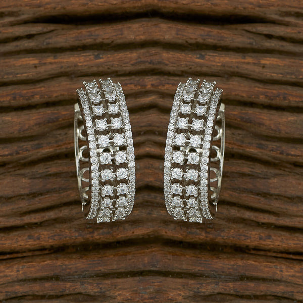 Cz Balis With Rhodium Plating 413736