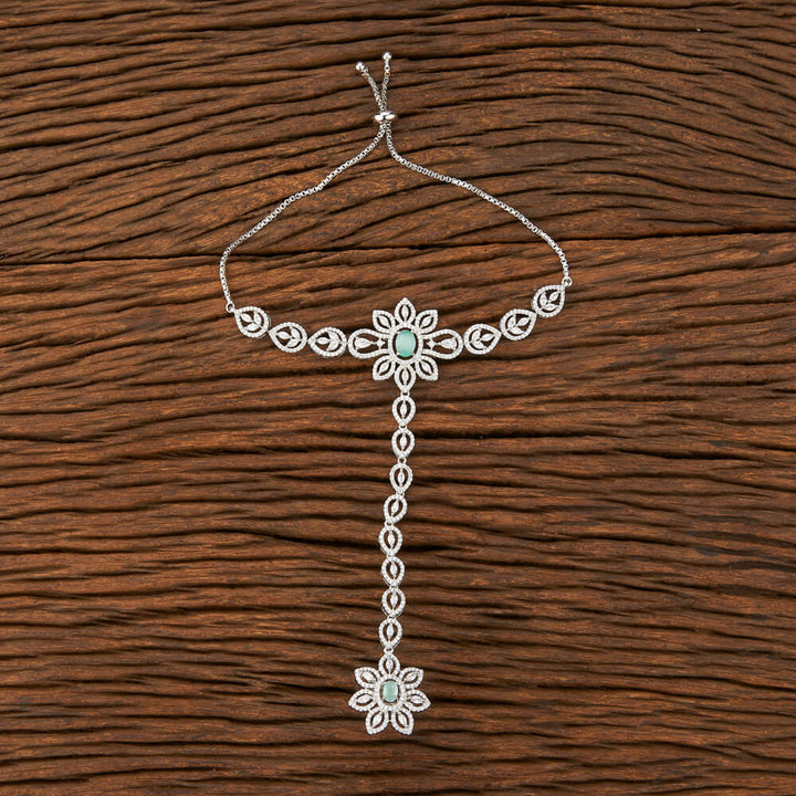 American Diamond Classic Hath Pan With Rhodium Plating 422482