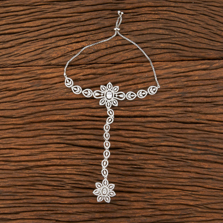 American Diamond Classic Hath Pan With Rhodium Plating 422482