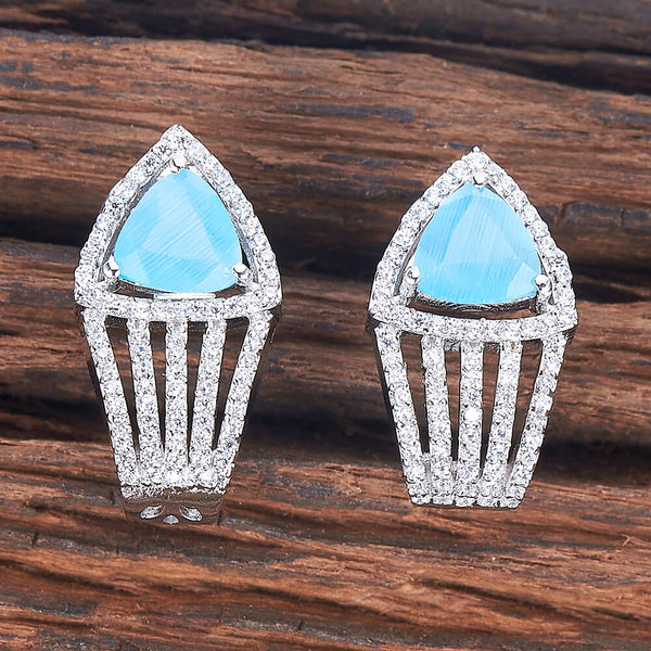 Cz Classic Bali With Rhodium Plating 423731