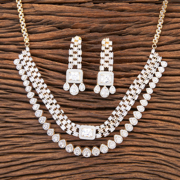 Cz Classic Necklace 425458