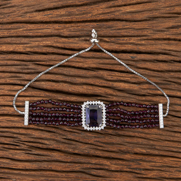 426404 Cubic Zirconia Classic Bracelet With Rhodium Plating