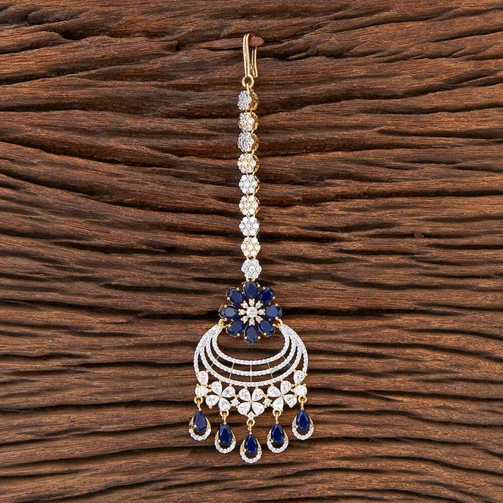 Cubic Zirconia Classic Tikka With 2 Tone Plating 426408