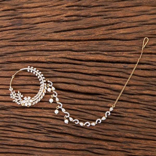 426413 Cubic Zirconia Pearl Nose Ring