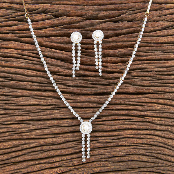 426753 Cubic Zirconia Delicate Necklace