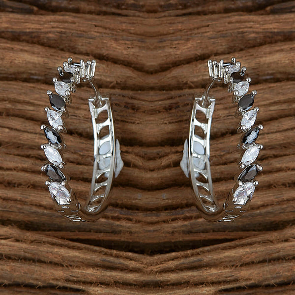 Cz Classic Bali With Rhodium Plating 430666