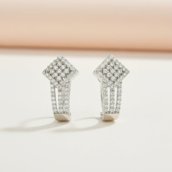 431285 American Diamond Classic Bali With Rhodium Plating