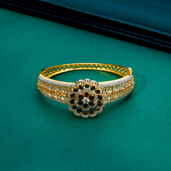 434310 Cz Classic Kada With 2 Tone Plating