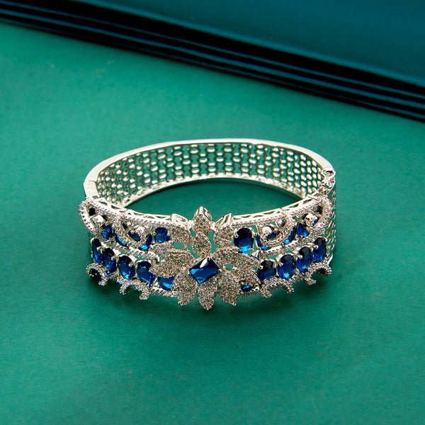 436583 Cz Classic Kada With Rhodium Plating