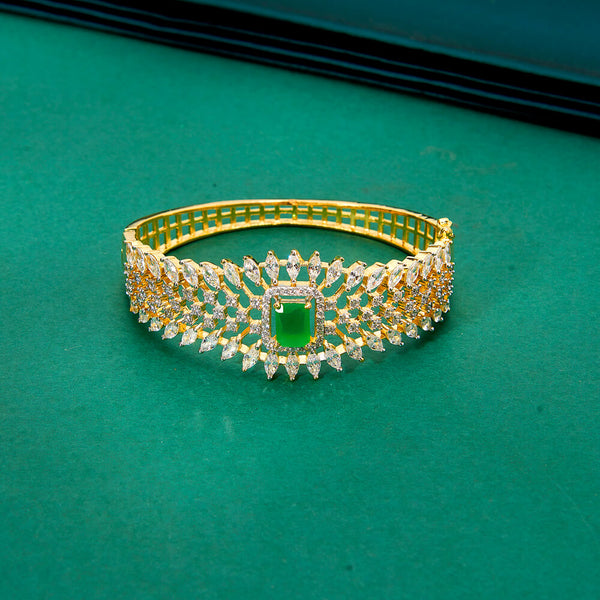 436769 Cz Classic Kada With 2 Tone Plating