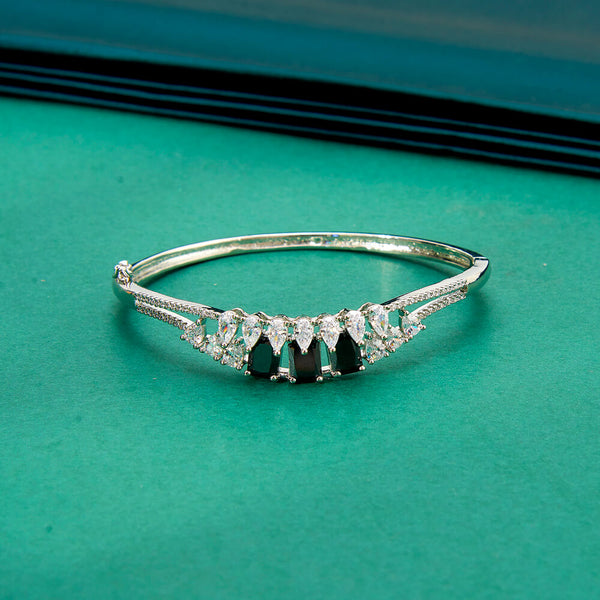 436778 Cz Classic Kada With Rhodium Plating