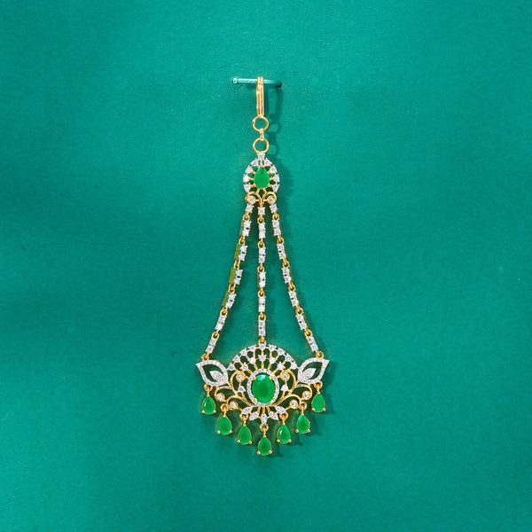 436795 Cz Classic Pasa With 2 Tone Plating