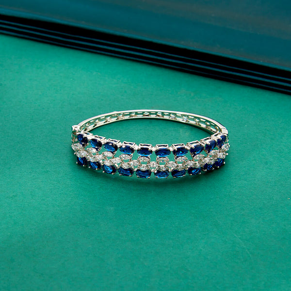 436864 Cz Classic Kada With Rhodium Plating