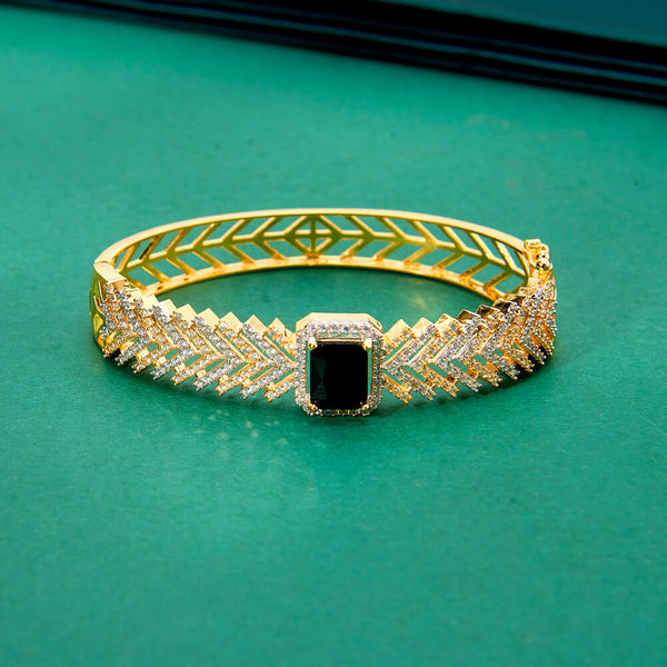 436925 Cz Classic Kada With 2 Tone Plating