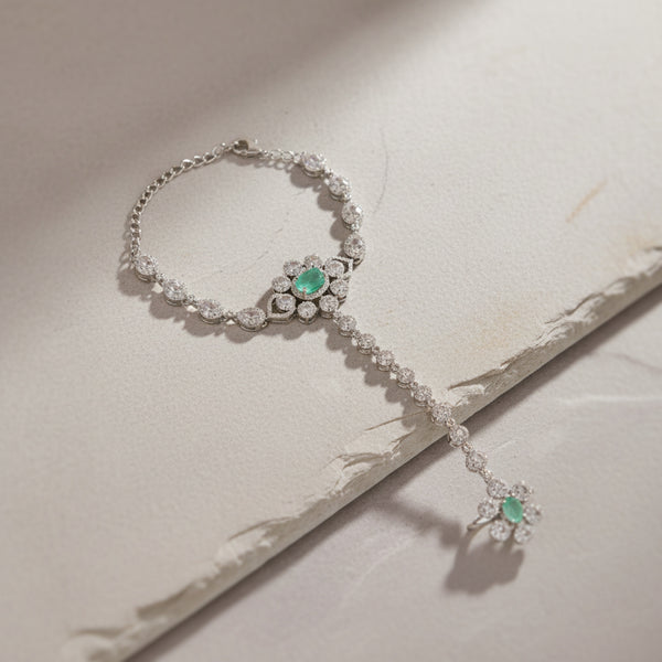 437717 Cz Classic Hath Pan With Rhodium Plating