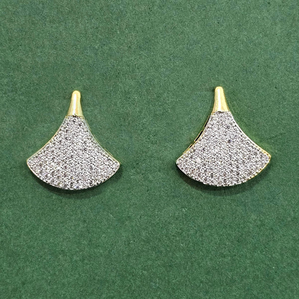 438232 Cz Classic Tops With Carat 2 Tone Rhodium Plating