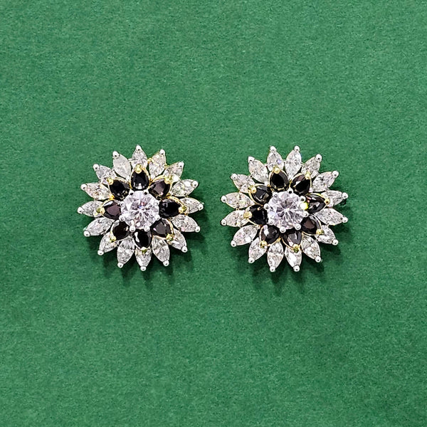 438594 Cz Tops With 2 Tone Plating
