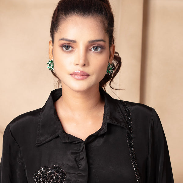 438860 Cz Tops With Rhodium Plating