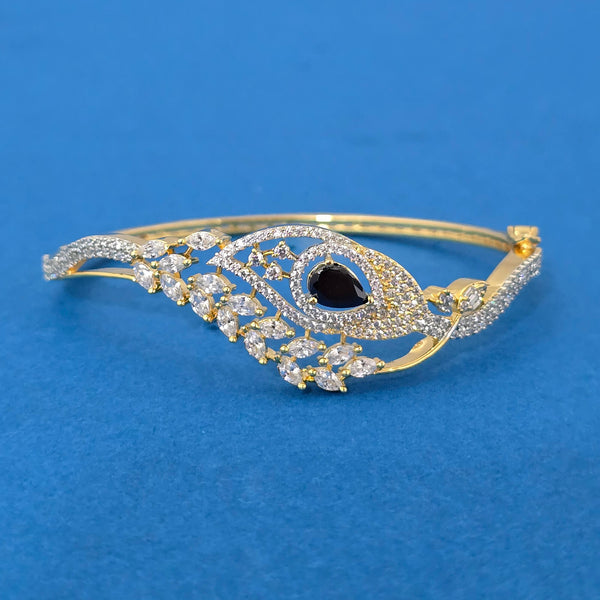 439920 Cz Openable Kada With 2 Tone Plating