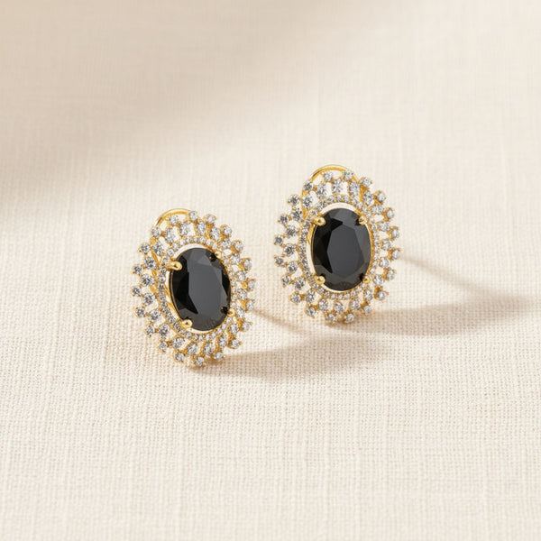 440763 Cz Tops With 2 Tone Plating