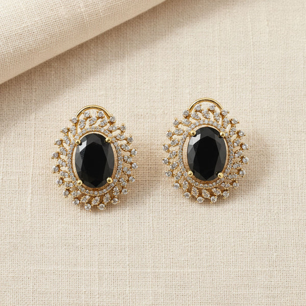 440764 Cz Tops With Mehndi Plating