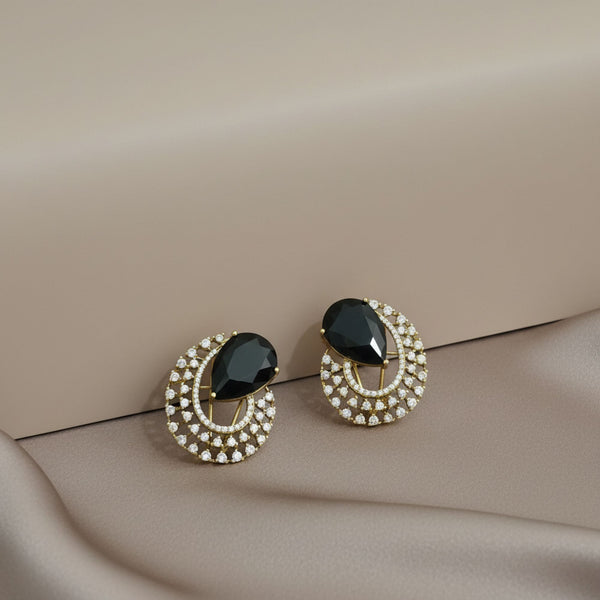 440810 Cz Tops With Mehndi Plating